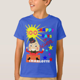 100 dagen schoolfeesten op maat t-shirt