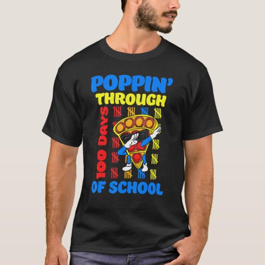 100 dagen schoolgeld Speelgoed T-shirt (Voorkant)