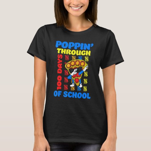 100 dagen schoolgeld Speelgoed T-shirt (Voorkant)