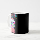 100 dagen schoolgumball machine voor kinderen lera koffiemok (Voorkant links)