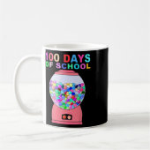 100 dagen schoolgumball machine voor kinderen lera koffiemok (Links)