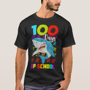 100 dagen schoolhaai, ruim jongens, 100 dagen t-shirt