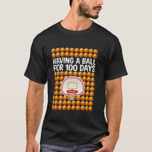 100 dagen schoolhonkbal 100e dag voor t-shirt