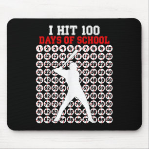 100 dagen schoolhonkbal 100e schooldag muismat