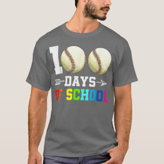 100 dagen schoolhonkbal overvalt 100 dagen smarte t-shirt