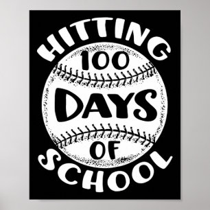 100 dagen schoolhonkballeraar poster