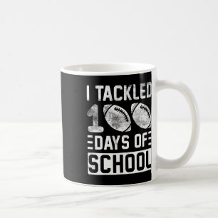 100 dagen schooljongens 100e Football Koffiemok