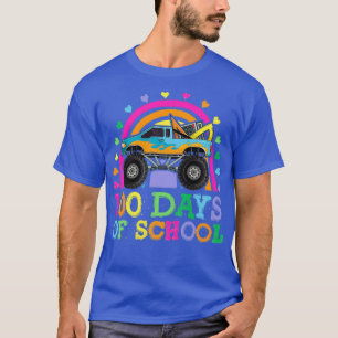 100 dagen schooljongens Monster Truck T-shirt