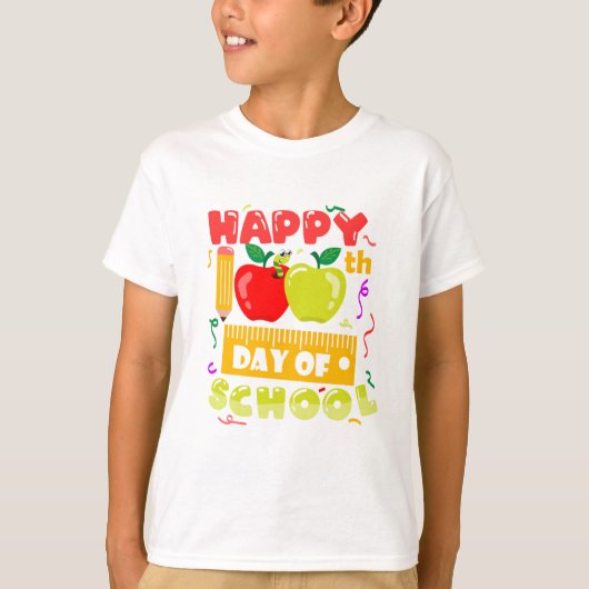 100 dagen schooljongens t-shirt (Voorkant)