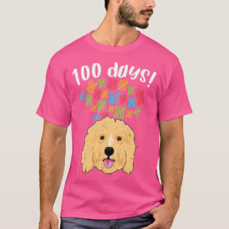 100 dagen schoolkostume Boy Girl Dog Doodle 1 T-shirt