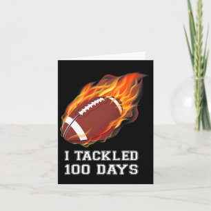 100 dagen schoolkostuum Football Boys 1 Kaart