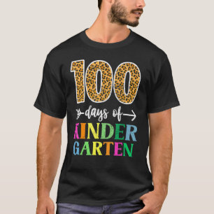 100 dagen schoolleraar 100e dag t-shirt