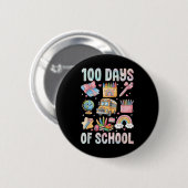 100 dagen schoolleraar Kinder 100ste dag van de Ronde Button 5,7 Cm (Voorkant /achterkant)