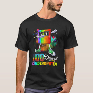 100 dagen schoolleraar Kinderen 100e T-shirt
