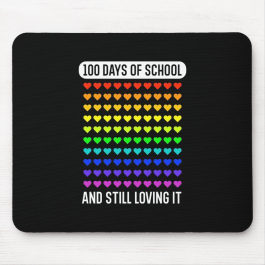 100 dagen schoolleraar muismat (Voorkant)