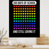 100 dagen schoolleraar poster (Keuken)