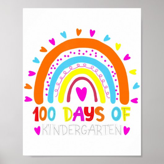 100 dagen schoolleraar Smarter Ra Poster (Voorkant)