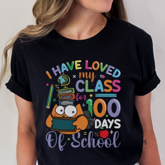 100 dagen schoolleraarshirt t-shirt