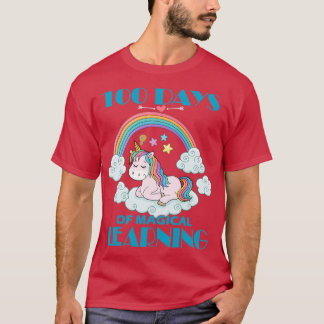 100 dagen schoolmagische Unicorn-leerkracht 1 T-shirt