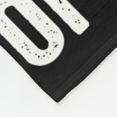 100 dagen schoolMonster, 100e Scho-dag Fleece Deken (Hoek)