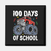 100 dagen schoolMonster, 100e Scho-dag Magneet (Voorkant)