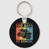 100 dagen schoolMonster, 100e Scho-dag Sleutelhanger (Voorkant)