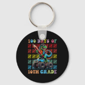 100 dagen schoolMonster, 100e Scho-dag Sleutelhanger (Voorkant)
