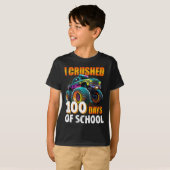 100 dagen schoolMonster, 100e Scho-dag T-shirt (Voorkant volledig)