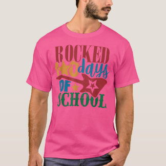 100 dagen schoolmuziekdocent 10 t-shirt