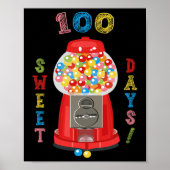 100 dagen schoolontwerp 100 dagen school Gumba Poster (Voorkant)