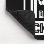 100 dagen schoolplezier 100 dagen voor voetbal muismat (Hoek)