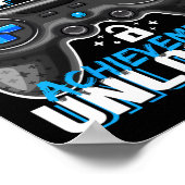 100 dagen schoolrealisatie ontgrendeld videospel poster (Hoek)