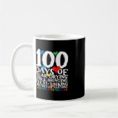 100 dagen schoolschoolconsulent koffiemok (Links)