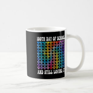100 dagen schooltijd Dye Hearts nummers 100 dag Koffiemok