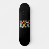 100 dagen schooltijd Groovy leraar kinderen Persoonlijk Skateboard (Voorkant)