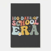 100 dagen schooltijd Groovy leraar kinderen Post-it® Notes (Voorkant)