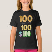 100 dagen schooltijd t-shirt (Voorkant)