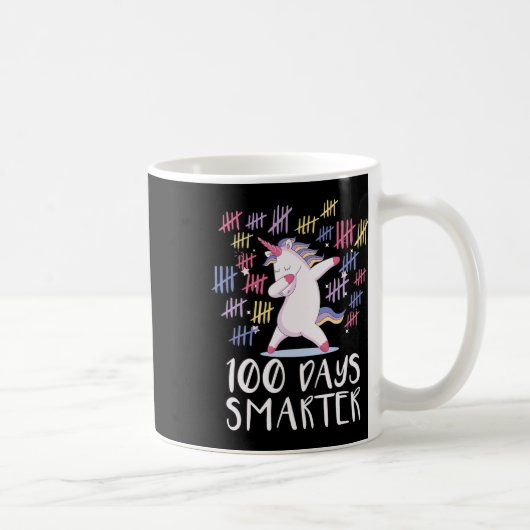100 dagen schoolUnicorn Koffiemok (Rechts)