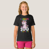 100 dagen schoolUnicorn T-shirt (Voorkant volledig)