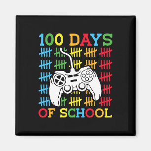 100 dagen schoolvideogames Controller gaming K Magneet