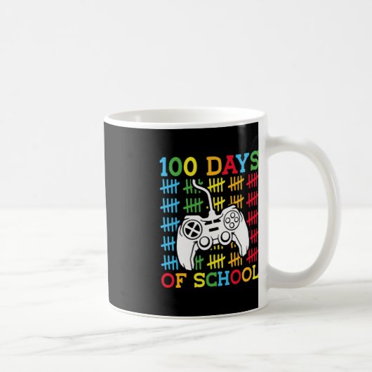 100 dagen schoolvideospellen Controller Gaming K Koffiemok (Rechts)