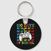 100 dagen schoolvideospellen Controller Gaming K Sleutelhanger (Voorkant)