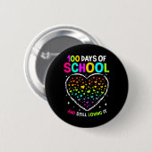 100 dagen schoolviering 100e dag van school B Ronde Button 5,7 Cm (Voorkant /achterkant)