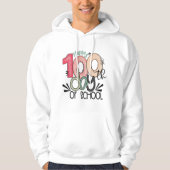100 dagen schoolviering Basic Hoodie (Voorkant)