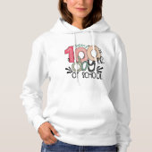 100 Dagen Schoolviering Basic Hoodie (Voorkant)