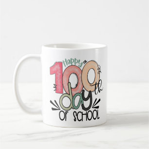 100 dagen schoolviering cadeau koffiemok