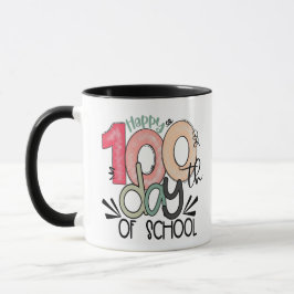 100 dagen schoolviering cadeau mok