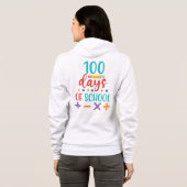 100 dagen schoolviering hoodie (Achterkant volledig)