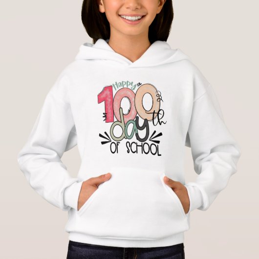100 dagen schoolviering kind basis (Voorkant)