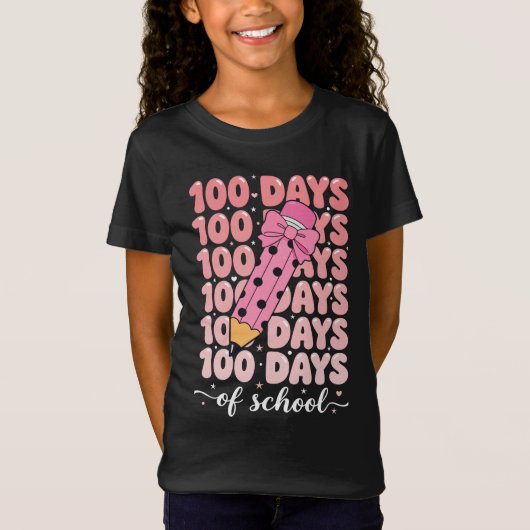 100 dagen schoolviering t-shirt (Voorkant)